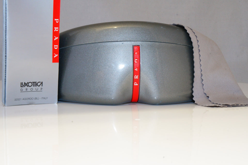 PRADA Mens Designer Sunglasses Black Pilot SPS 56H 5AV-3M1 21051
