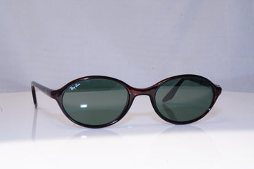 RAY-BAN Mens Unisex Vintage Designer Sunglasses Brown Oval RB 2005 W2835 19021