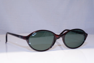 RAY-BAN Mens Unisex Vintage Designer Sunglasses Brown Oval RB 2005 W2835 19021