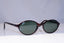 RAY-BAN Mens Unisex Vintage Designer Sunglasses Brown Oval RB 2005 W2835 19021