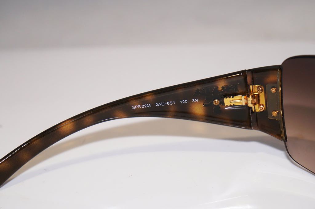 PRADA Womens Designer Sunglasses Brown Shield SPR 22M 2AU-6S1 15052