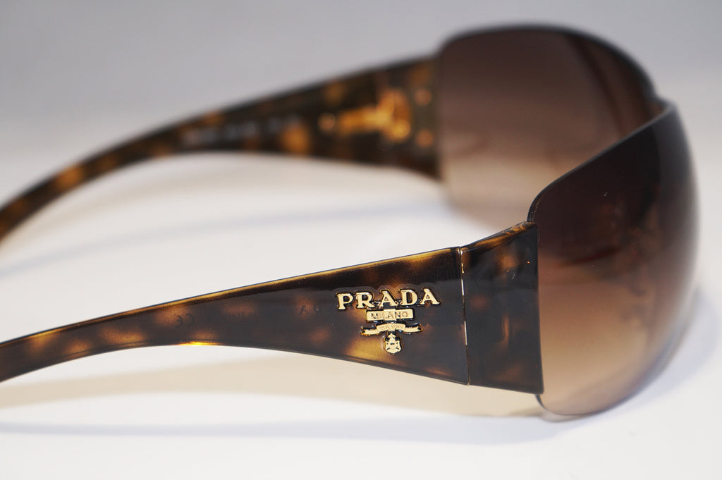 PRADA Womens Designer Sunglasses Brown Shield SPR 22M 2AU-6S1 15052
