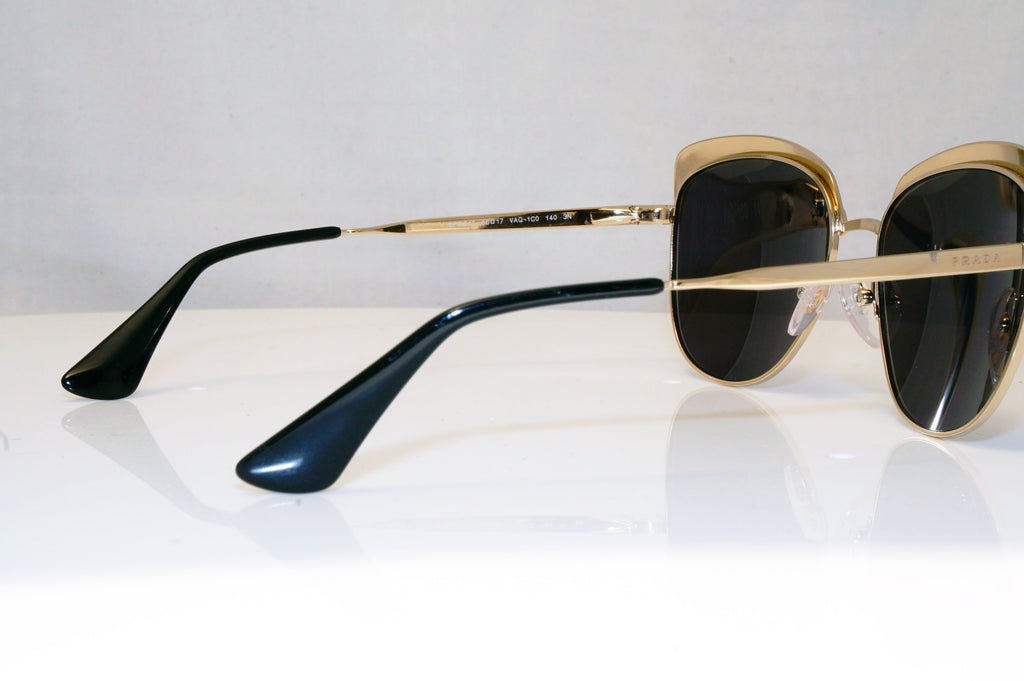 PRADA Womens Designer Sunglasses Gold Butterfly SPR 51T VAQ-1CO 17746