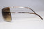 GUCCI Boxed 1990 Vintage Mens Designer Sunglasses Gold Wrap GG 2653 000BA 14733