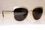 PRADA Womens Designer Sunglasses Gold Butterfly SPR 51T VAQ-1CO 17746