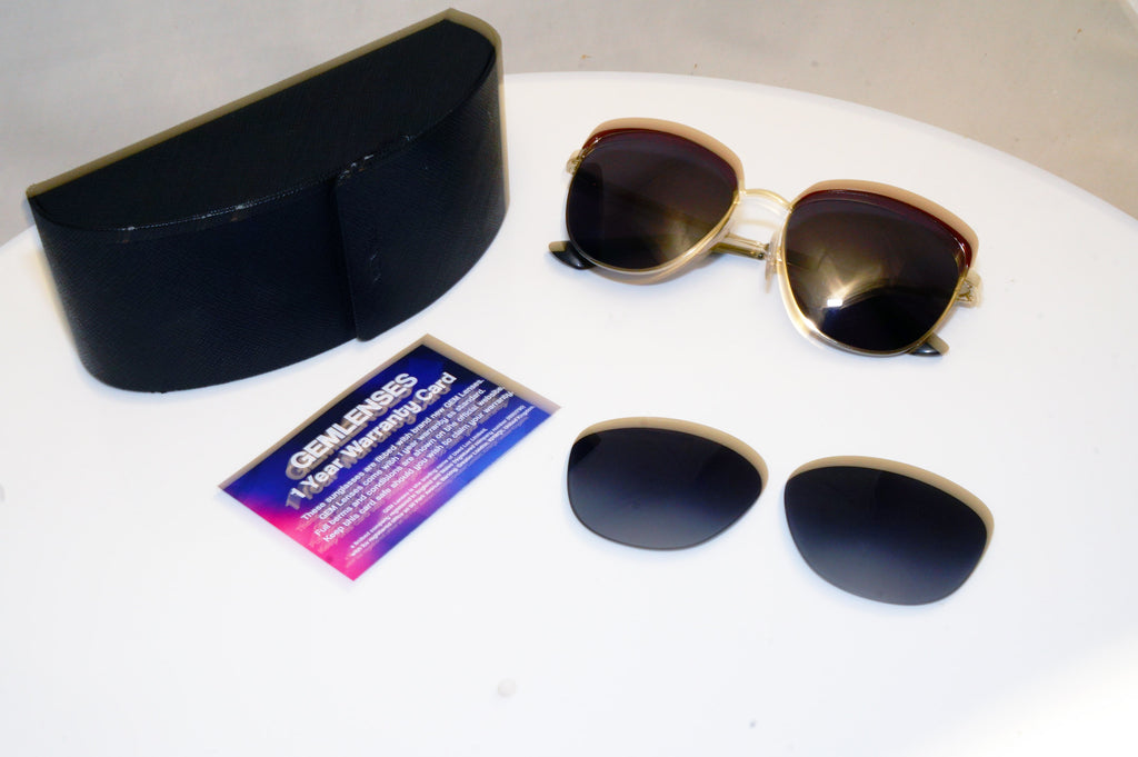 PRADA Womens Designer Sunglasses Gold Butterfly SPR 51T VHW-5W1 17716