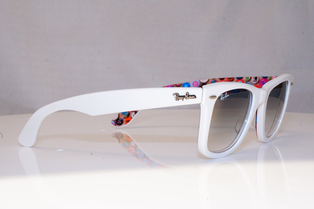 RAY-BAN Mens Womens Designer Sunglasses White Wayfarer RB 2140 1050//32 18992