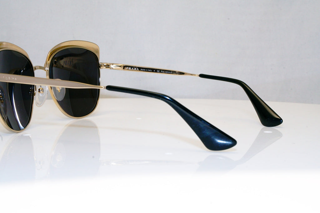 PRADA Womens Designer Sunglasses Gold Butterfly SPR 51T VHW-5W1 17716