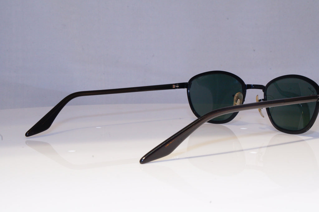 RAY-BAN Mens Womens Vintage Designer Sunglasses Black Rectangle W2863 20169