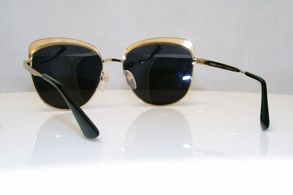 PRADA Womens Designer Sunglasses Gold Butterfly SPR 51T VHW-5W1 17716