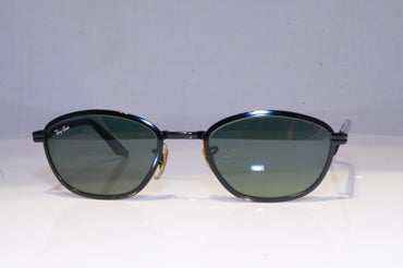 RAY-BAN Mens Womens Vintage Designer Sunglasses Black Rectangle W2863 20169