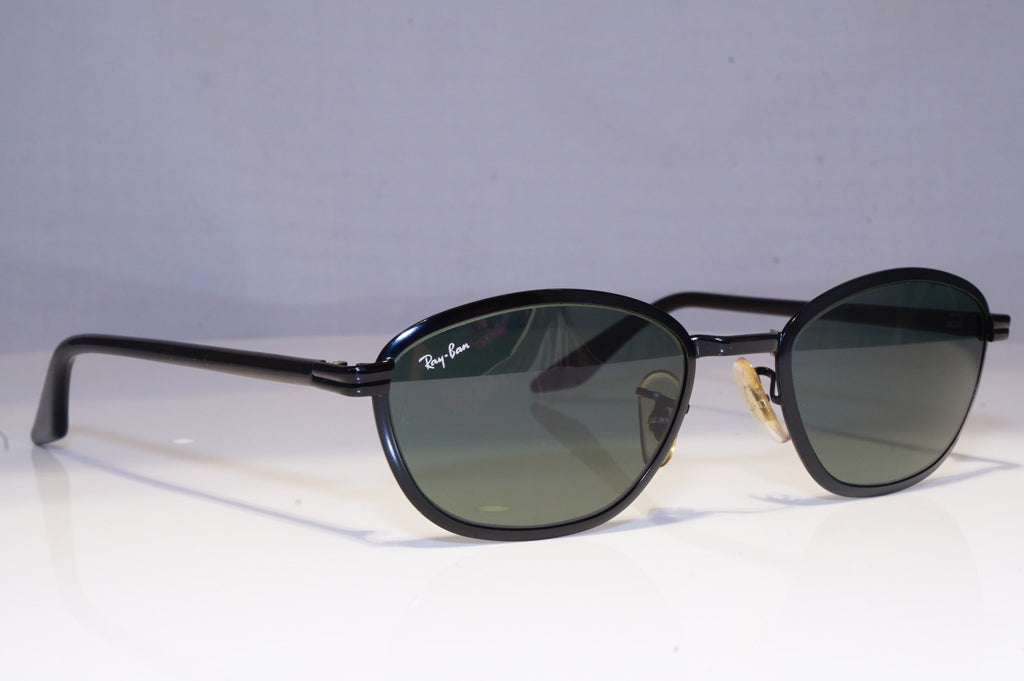 RAY-BAN Mens Womens Vintage Designer Sunglasses Black Rectangle W2863 20169