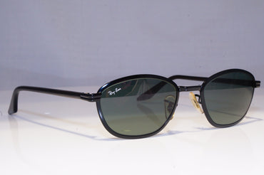 RAY-BAN Mens Womens Vintage Designer Sunglasses Black Rectangle W2863 20169