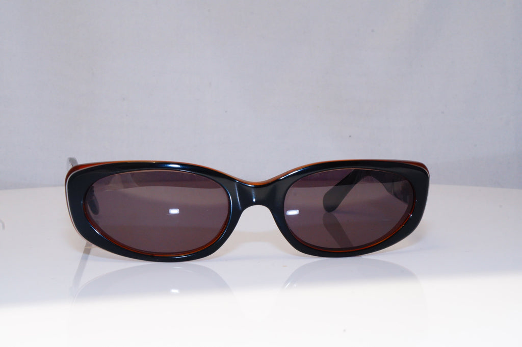 BVLGARI Womens Vintage 1990 Designer Sunglasses Brown Rectangle 811 536/63 19036