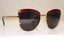 PRADA Womens Designer Sunglasses Gold Butterfly SPR 51T VHW-5W1 17716