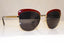 PRADA Womens Designer Sunglasses Gold Butterfly SPR 51T VHW-5W1 17716