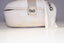 DOLCE & GABBANA Womens Diamante Designer Sunglasses White Shield D&G 6022 20183