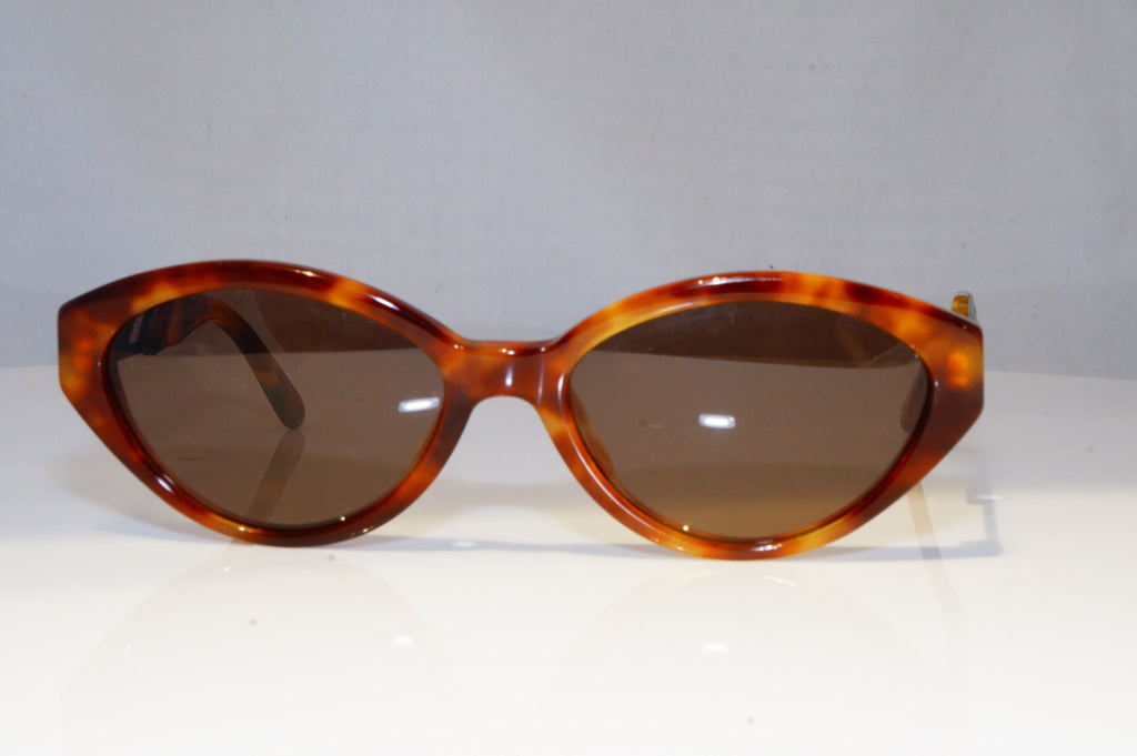 EMPORIO ARMANI Womens Vintage Designer Sunglasses Brown Rectangle 530 144 21044