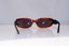 BVLGARI Womens Vintage 1990 Designer Sunglasses Brown Rectangle 811 536/63 19036