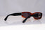 BVLGARI Womens Vintage 1990 Designer Sunglasses Brown Rectangle 811 536/63 19036