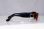 BVLGARI Womens Vintage 1990 Designer Sunglasses Brown Rectangle 811 536/63 19036