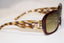 GIVENCHY Womens Designer Sunglasses Brown Shield SGV 858 COL 09Z6 16359