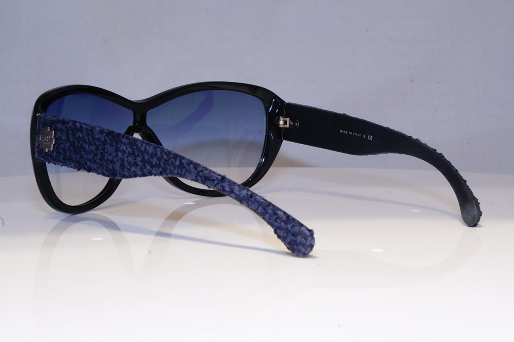 CHANEL Womens Designer Sunglasses Blue Butterfly TWEED BLACK 5242 1405/95 20170