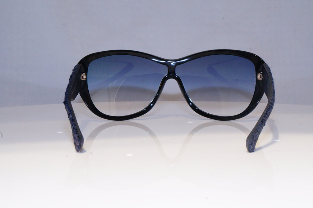 CHANEL Womens Designer Sunglasses Blue Butterfly TWEED BLACK 5242 1405/95 20170