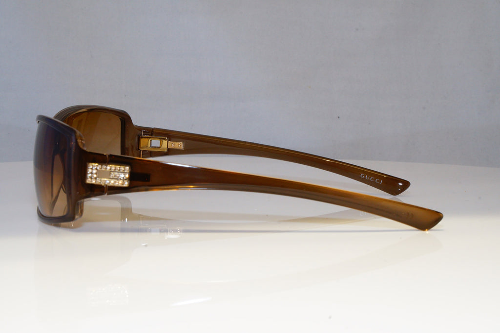 GUCCI Mens Womens Diamante Vintage Designer Sunglasses Brown GG 2515 NL4 21038
