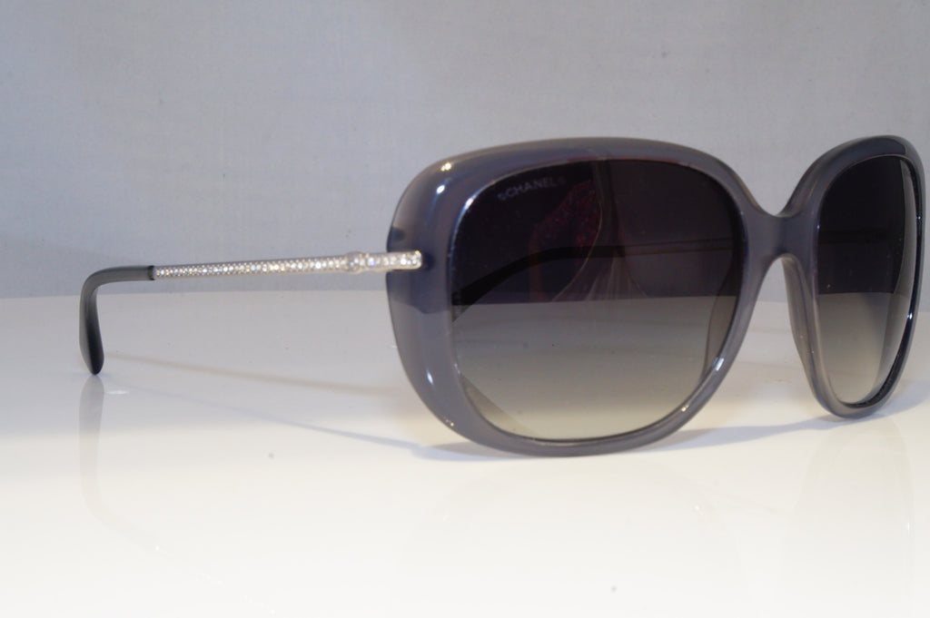 CHANEL Womens Diamante Boxed Designer Sunglasses Grey 5292 1467/S6 21043