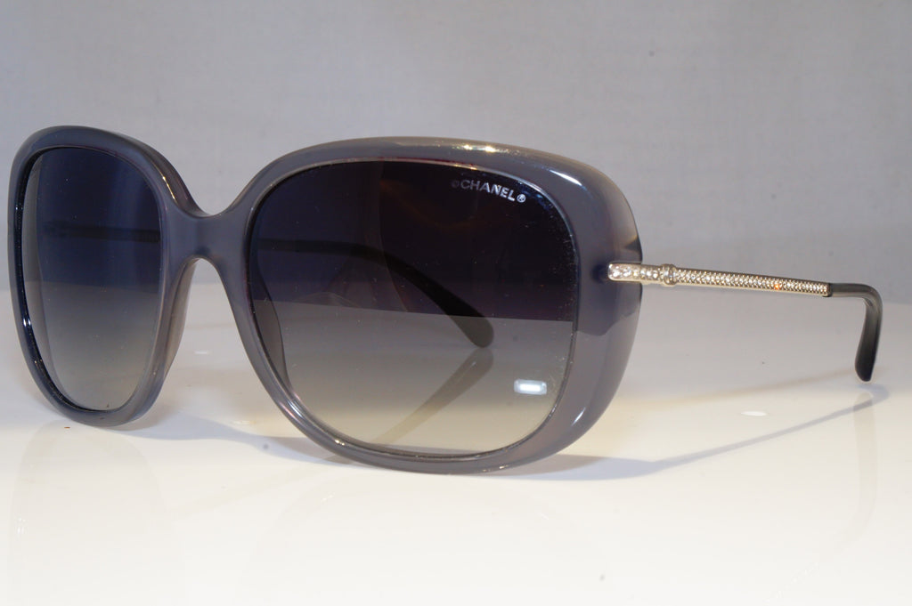 CHANEL Womens Diamante Boxed Designer Sunglasses Grey 5292 1467/S6 21043