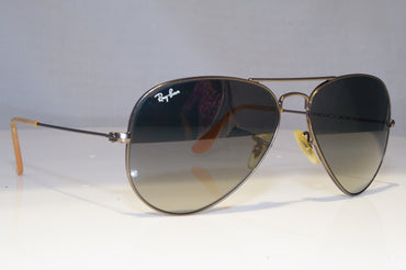 RAY-BAN Mens Womens Designer Sunglasses Silver Pilot AVIATOR RB 3025 02971 21054
