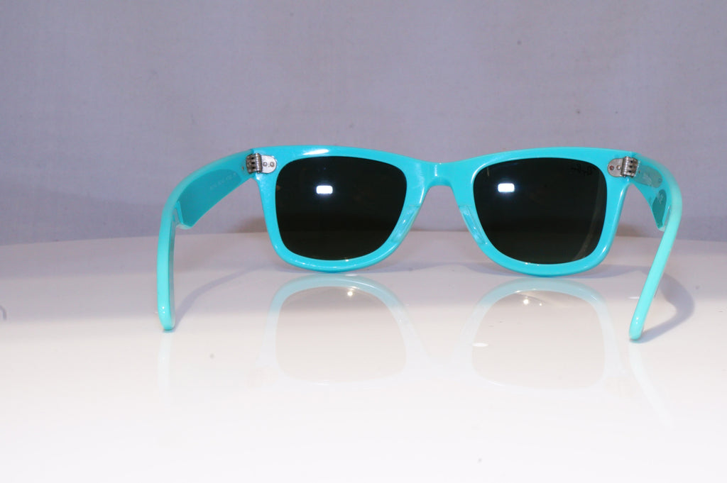 RAY-BAN Mens Womens Mirror Designer Sunglasses Teal Wayfarer AQUA RB 2140 19771