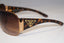 PRADA Mens Womens Unisex Designer Sunglasses Brown Shield SPR 57L 7OE-6S1 15092