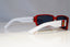 GUCCI Mens Womens Vintage Designer Sunglasses White RED GG 2564 PR6 21040