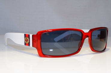 GUCCI Mens Womens Vintage Designer Sunglasses White RED GG 2564 PR6 21040