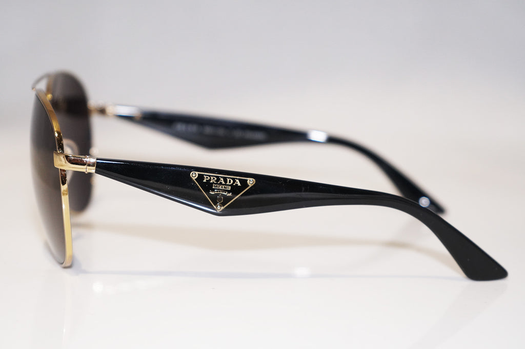 PRADA Mens Designer Sunglasses Brown Aviator SPR 53Q ZVN-1X1 15161
