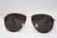 PRADA Mens Designer Sunglasses Brown Aviator SPR 53Q ZVN-1X1 15161