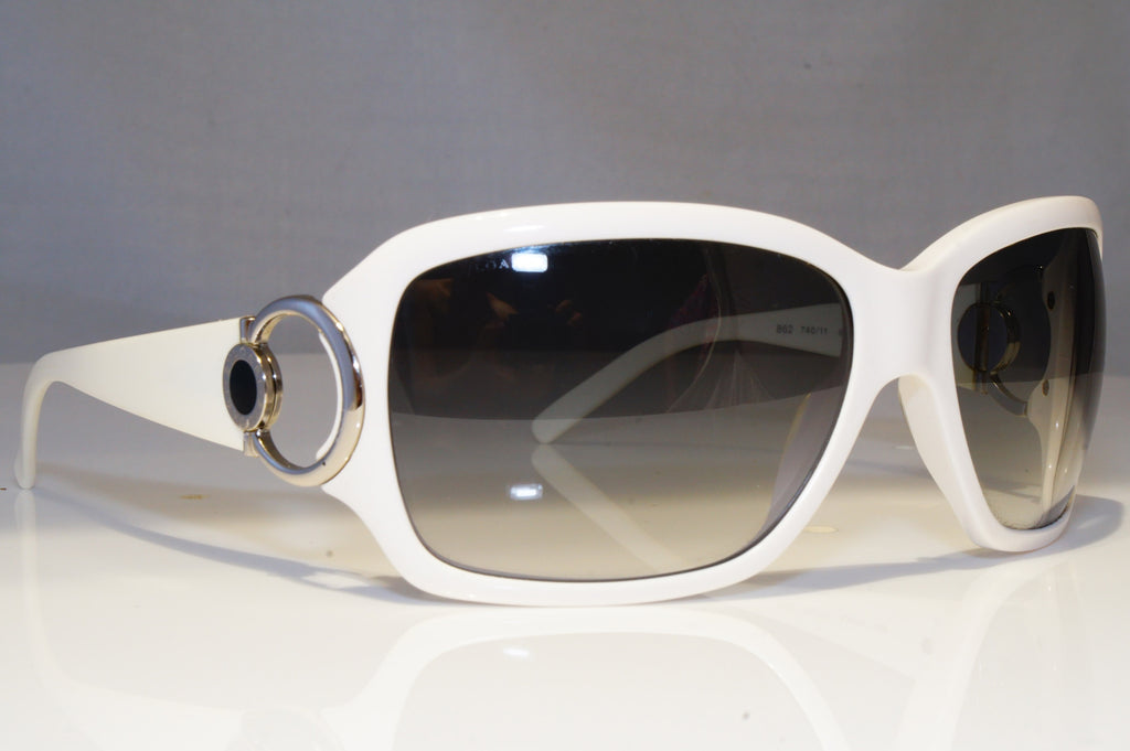 BVLGARI Womens Designer Sunglasses White Butterfly 862 740/11 21041
