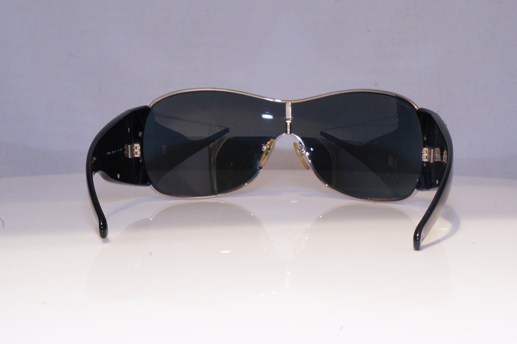 PRADA Womens Designer Sunglasses Black Shield SPR 58I 1BC-1A1 19756