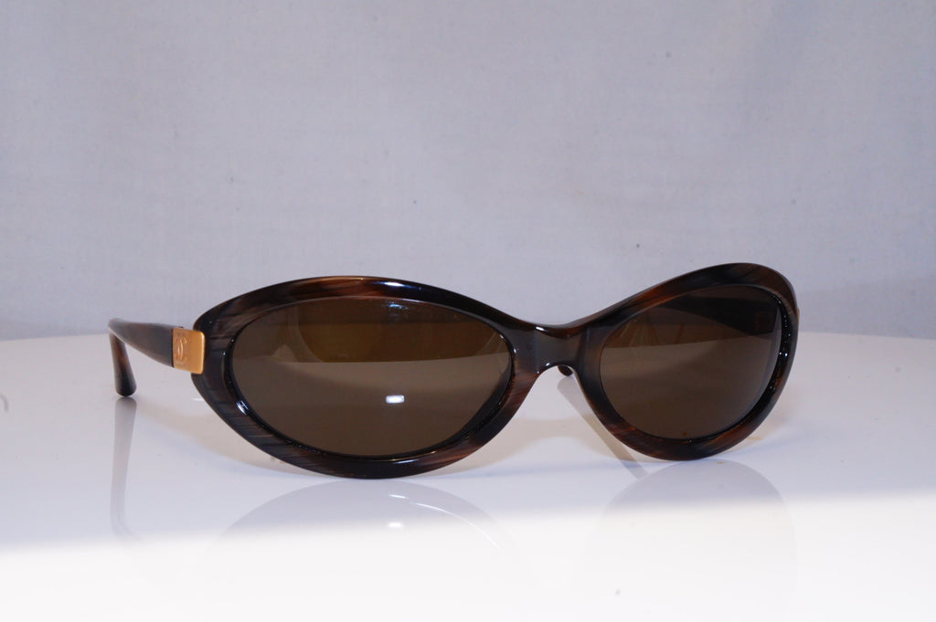 CHANEL Womens Designer Sunglasses Brown Oval 5027 617 19037