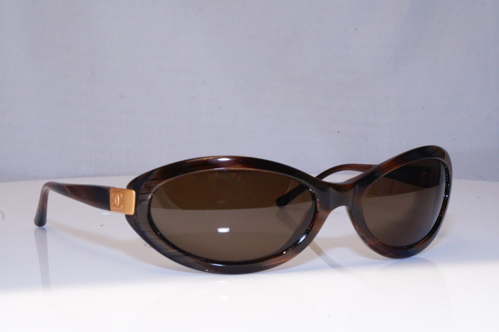 CHANEL Womens Designer Sunglasses Brown Oval 5027 617 19037