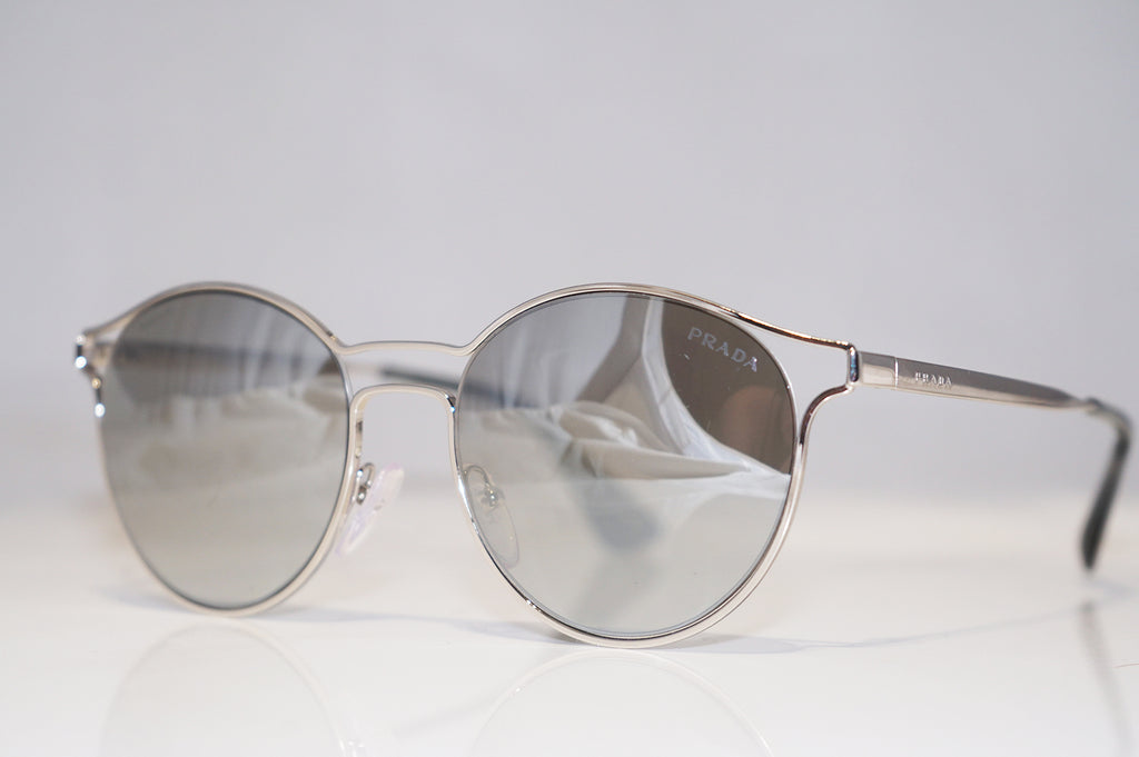 PRADA Womens Designer Mirror Sunglasses Silver Cinema SPR 62S 1BC-2B0 15074