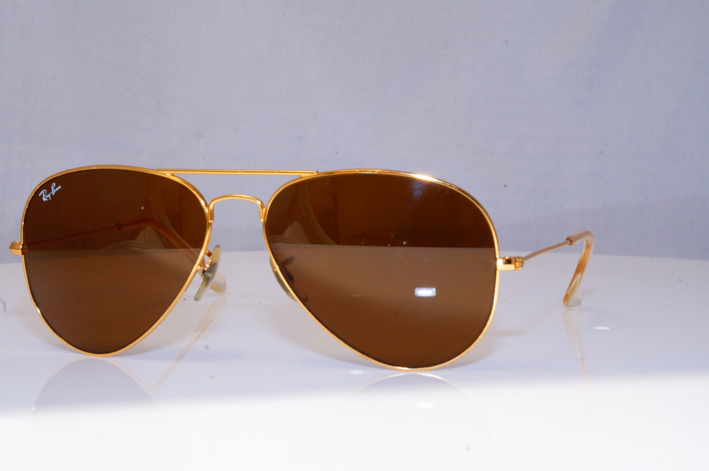 RAY-BAN Mens Designer Sunglasses Gold Aviator RB 3025 L9797 18387