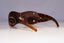 PRADA Womens Oversized Designer Sunglasses Brown Shield SPR 58I 7OE-8C1 19761