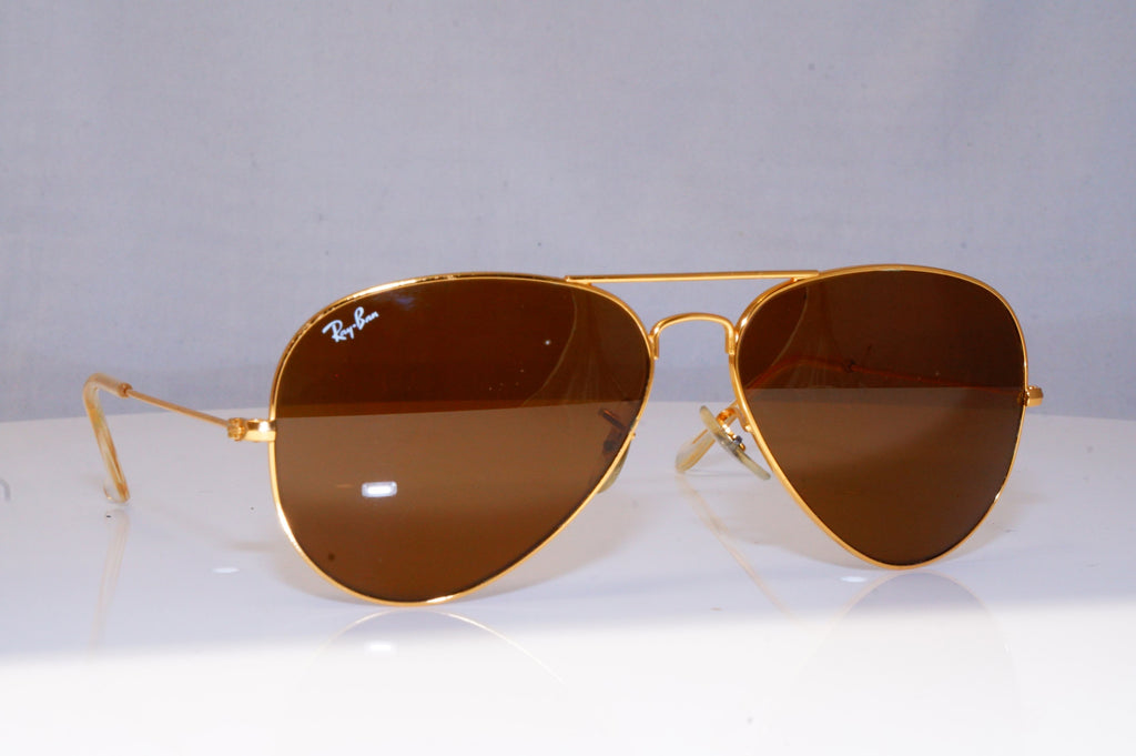 RAY-BAN Mens Designer Sunglasses Gold Aviator RB 3025 L9797 18387