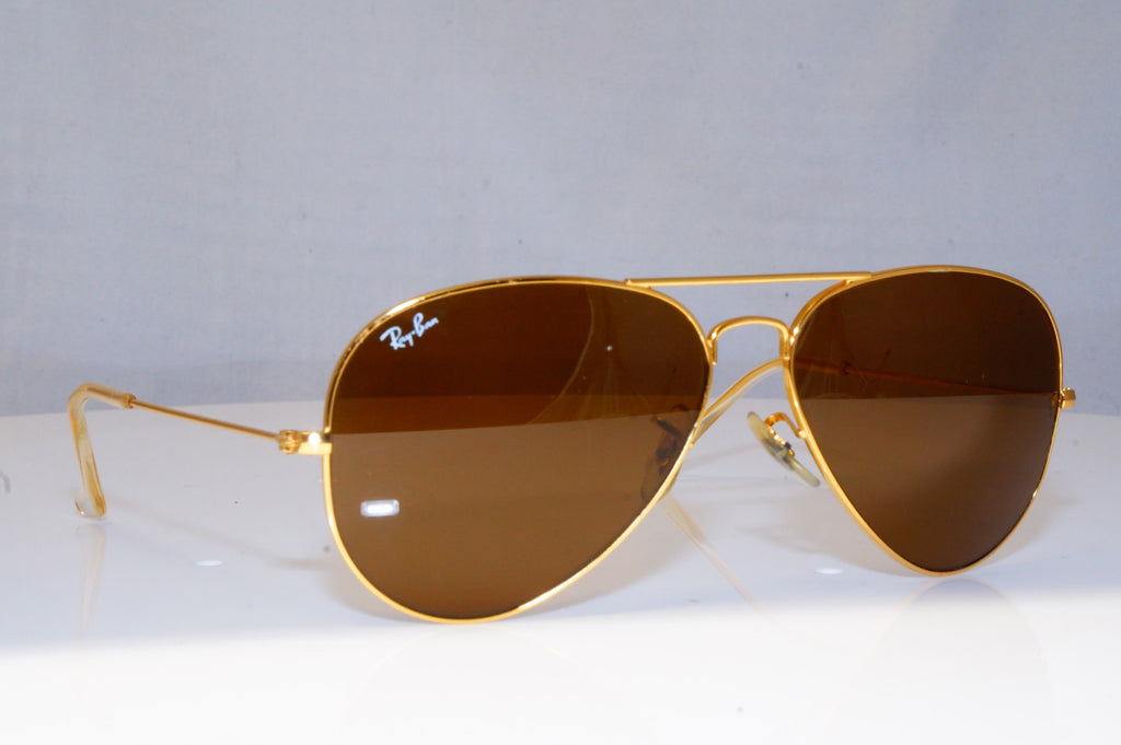 RAY-BAN Mens Designer Sunglasses Gold Aviator RB 3025 L9797 18387