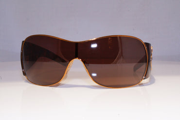 PRADA Womens Oversized Designer Sunglasses Brown Shield SPR 58I 7OE-8C1 19761