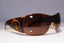 PRADA Womens Oversized Designer Sunglasses Brown Shield SPR 58I 7OE-8C1 19761
