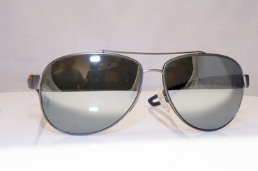 PRADA Mens Polarized Mirror Designer Sunglasses Aviator SPS 55Q DG1-5Z1 17996